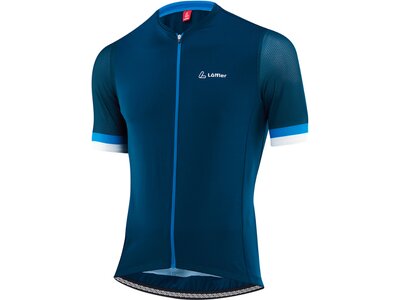 LÖFFLER Herren Trikot M BIKE JERSEY FZ PURE Blau