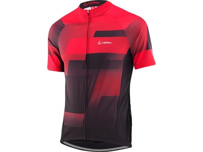 LÖFFLER Herren Trikot M BIKE JERSEY FZ STRATOS MID Rot