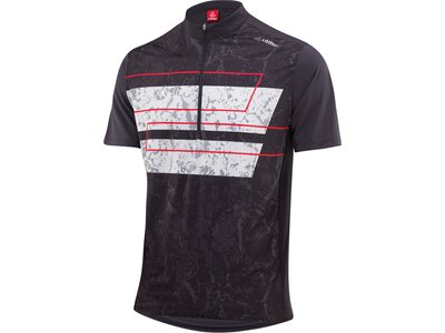 LÖFFLER Herren Trikot M BIKE SHIRT HZ ROCCIA Schwarz