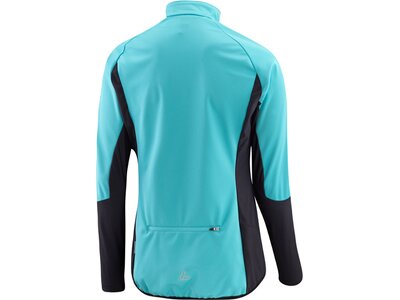 LÖFFLER Damen Funktionsjacke W BIKE JACKET ALPHA II WS LIGH Blau