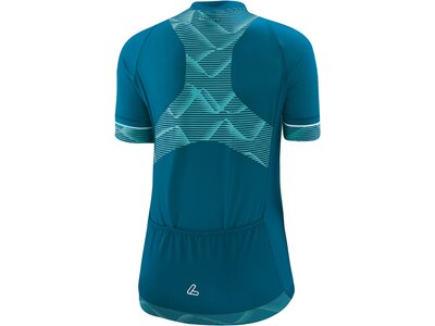 LÖFFLER Damen Trikot W BIKE JERSEY FZ VENT Blau