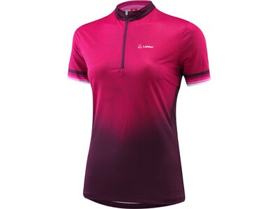 LÖFFLER Damen Trikot W BIKE SHIRT HZ IZOBEL Rot