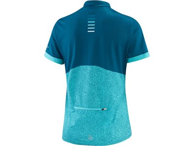 LÖFFLER Damen Trikot W BIKE SHIRT HZ STINE Blau