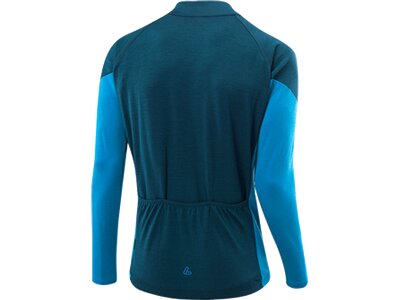 LÖFFLER Herren Trikot M BIKE L/S JERSEY WOOL Blau
