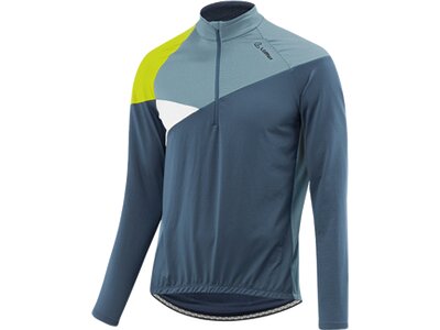 LÖFFLER Herren Trikot M BIKE L/S JERSEY AREAS HZ MID Grau