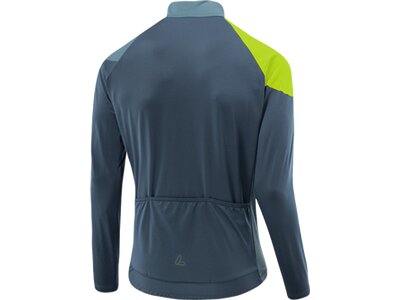 LÖFFLER Herren Trikot M BIKE L/S JERSEY AREAS HZ MID Grau