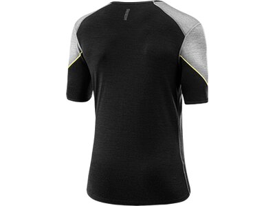 LÖFFLER Herren Unterhemd M SHIRT S/S TRANSTEX MERINO Schwarz