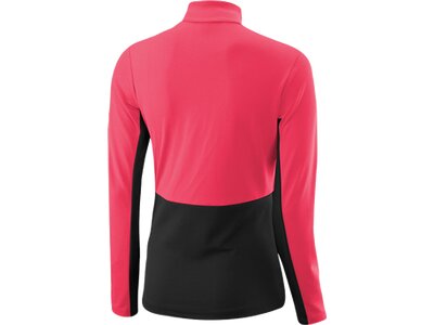 LÖFFLER Damen Rolli W MIDLAYER TRANSTEX WAFFLE Pink