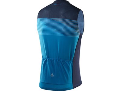 LÖFFLER Herren Trikot M BIKE SLEEVELESS JERSEY FZ SP Blau