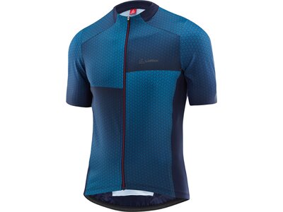 LÖFFLER Herren Trikot M BIKE JERSEY FZ FLUX HOTBOND Blau