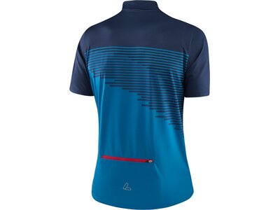 LÖFFLER Herren Trikot M BIKE SHIRT HZ SPECTRO Blau