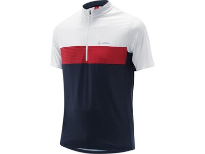 LÖFFLER Herren Trikot M BIKE SHIRT HZ SCALA Blau