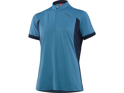 LÖFFLER Damen Trikot W BIKE SHIRT HZ ALPHA 23 Blau