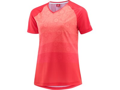 LÖFFLER Damen Trikot W BIKE SHIRT COMPONENTS Rot