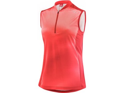 LÖFFLER Damen Trikot W BIKE SLEEVELESS SHIRT HZ CIE Rot