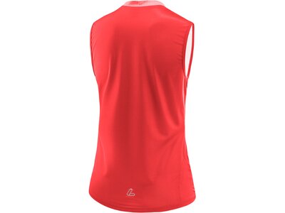 LÖFFLER Damen Trikot W BIKE SLEEVELESS SHIRT HZ CIE Rot