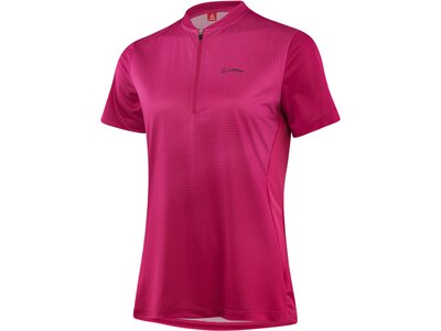 LÖFFLER Damen Trikot W BIKE SHIRT HZ CIELO Pink