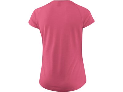 LÖFFLER Damen Trikot W PRINTSHIRT BICYCLE MERINO-TE Rot