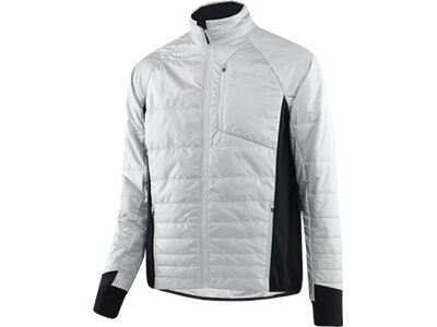 LÖFFLER Herren Funktionsjacke M BIKE ISO-JACKET CF HOTBOND Silber