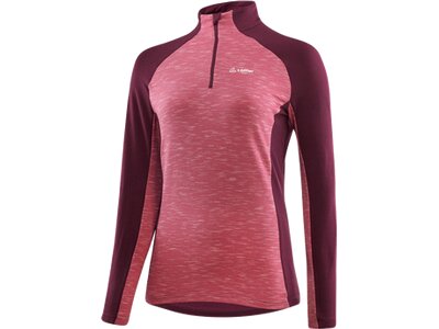 LÖFFLER Damen Rolli W MIDLAYER STARLIT TRANSTEX Rot