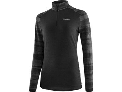 LÖFFLER Damen Rolli W MIDLAYER HYWA TRANSTEX Schwarz