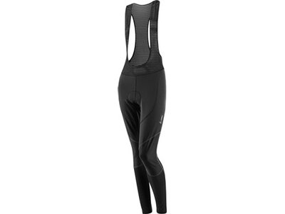 LÖFFLER Damen Latzhose W BIKE BIB TIGHTS WS ELASTIC Schwarz