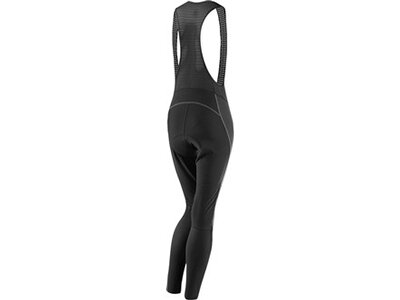 LÖFFLER Damen Latzhose W BIKE BIB TIGHTS WS ELASTIC Schwarz