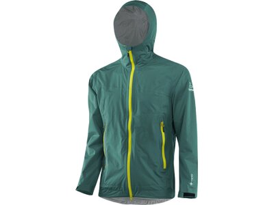 LÖFFLER Herren Regenjacke M HOODED JACKET GTX ACTIVE Grau