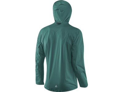 LÖFFLER Herren Regenjacke M HOODED JACKET GTX ACTIVE Grau