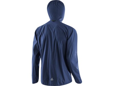 LÖFFLER Herren Regenjacke M HOODED JACKET WPM POCKET Blau