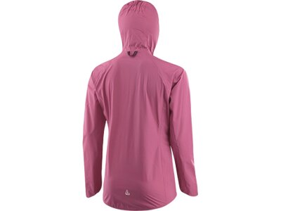 LÖFFLER Damen Regenjacke W HOODED JACKET WPM POCKET Lila