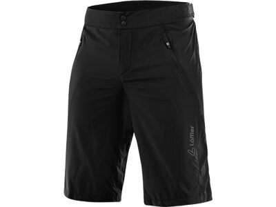 LÖFFLER Herren Shorts M BIKE SHORTS GRVL-E ASSL Schwarz