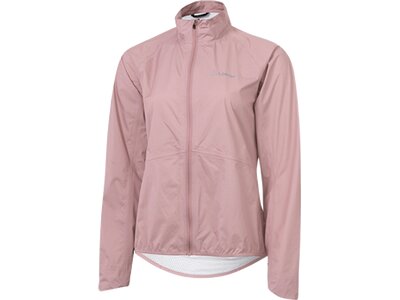 LÖFFLER Damen Regenjacke W BIKE JACKET WPM POCKET Pink