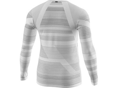 LÖFFLER Herren Unterhemd M SHIRT L/S TRANSTEX RETR X Silber