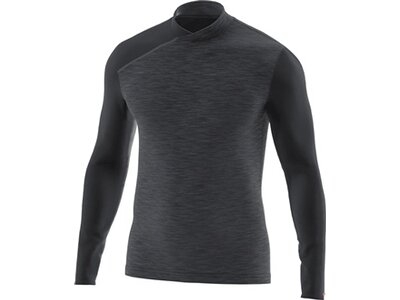 LÖFFLER Herren Unterhemd M SHIRT L/S STRIPES TRANSTEX Grau
