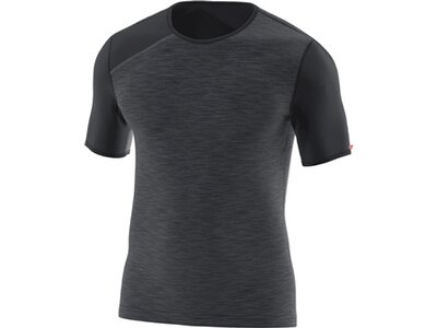 LÖFFLER Herren Unterhemd M SHIRT S/S STRIPES TRANSTEX Grau