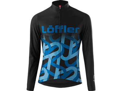 LÖFFLER Herren Trikot M BIKE L/S JERSEY AMBASSADOR M Schwarz