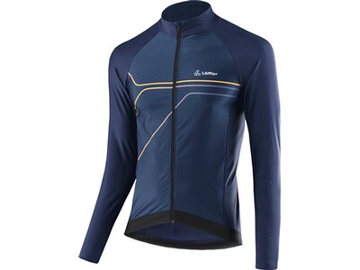 LÖFFLER Herren Trikot M BIKE L/S JERSEY CONFLUX HOTB Blau