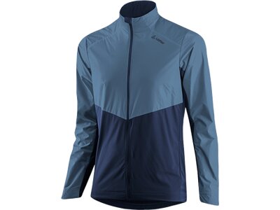 LÖFFLER Herren Funktionsjacke M BIKE HYBRIDJACKET STREVENTO Blau