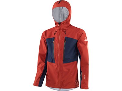 LÖFFLER Herren Regenjacke M HOODED JACKET SEVERO WPM PRO Braun