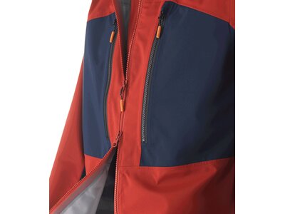 LÖFFLER Herren Regenjacke M HOODED JACKET SEVERO WPM PRO Braun