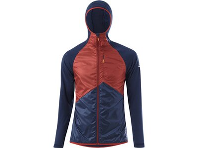 LÖFFLER Herren Funktionsjacke M HOODY WINDFLEECE TS Blau