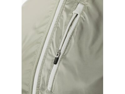 LÖFFLER Damen Funktionsjacke W HOODY WINDFLEECE TS Silber