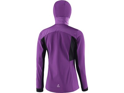 LÖFFLER Damen Funktionsjacke W HOODED HYBRIDJACKET GRACE PL Lila