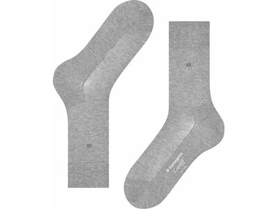BURLINGTON Cardiff Herren Socken Grau