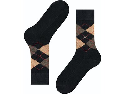 BURLINGTON Preston Herren Socken Schwarz