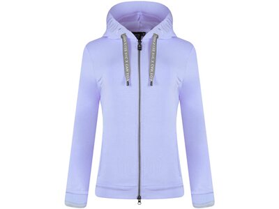 CANYON Damen Sweatjacke mit Kapuze Lila