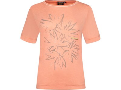 CANYON Damen Shirt T-Shirt 1/2 Arm Orange