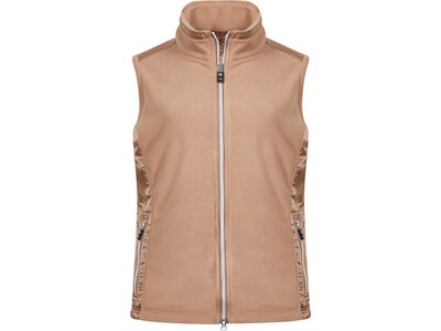 CANYON Damen Weste Fleeceweste Braun