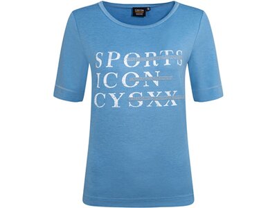 CANYON Damen Shirt T-Shirt 1/2 Arm Blau